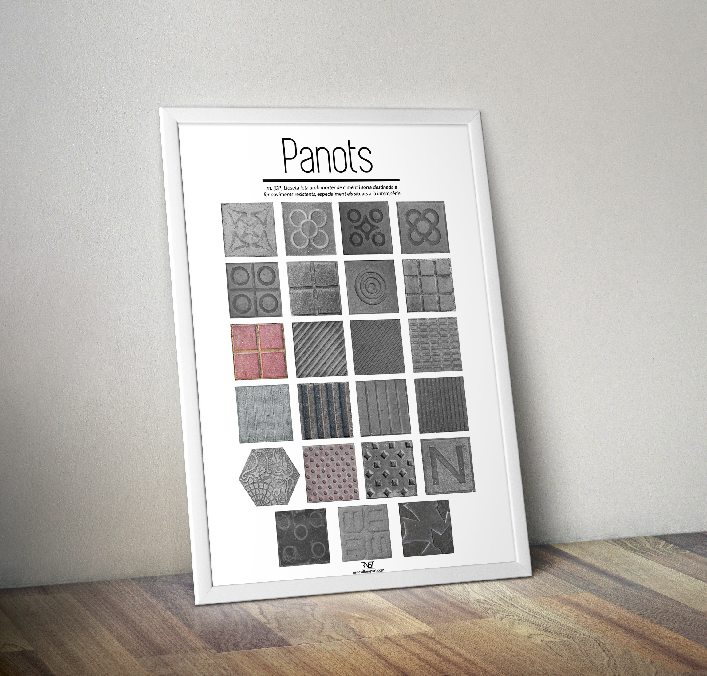 Pòster A3 dels Panots de Barcelona